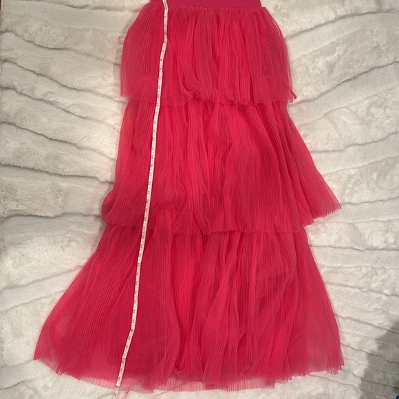 Lulus Immaculate Glamour Hot Pink Skirt - size S - NWOT - Picture 7 of 7